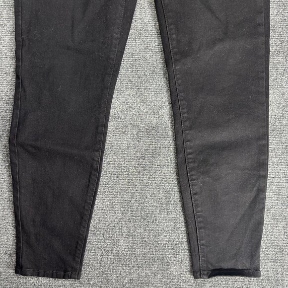 Buffalo David Bitton Jeans Womens 8 Mollie High Rise Stretch Skinny Black Cotto - Picture 2 of 9